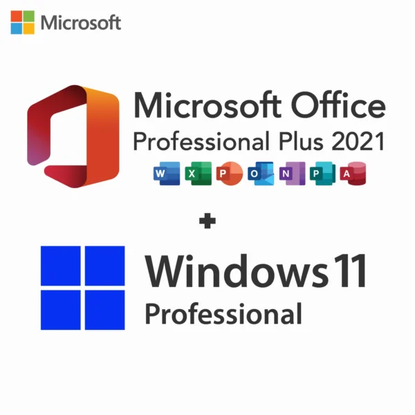 Windows 11 Professional + Office 2021 Professional Plus